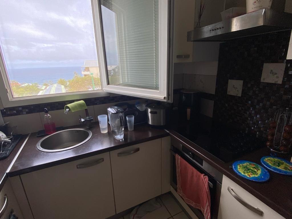 Appart Sympa, Vue Sur Le Lagon A סן-ז'יל-לה-באן מראה חיצוני תמונה